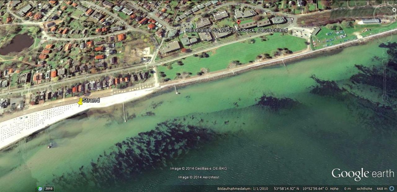 Seaside Mit Ostseeblick Lubeka Zewnętrze zdjęcie